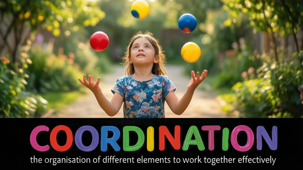 English Illustration for coordination